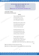 Đề tham khảo thi Văn THPT (Đề số 8) - có lời giải chi tiết